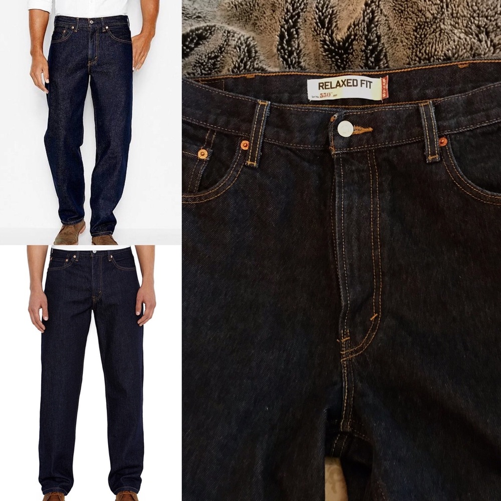 DEAL!! Levi’s Men’s Jeans 550 Relaxed Style Denim